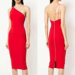 Alex Perry Rumer dress red size 10