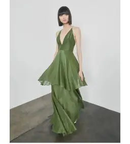 Ginger & Smart Eminence Gown Green Size 8 for rent on The Volte - image 1