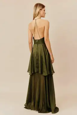 Ginger & Smart Eminence Gown Green Size 8 for rent on The Volte - image 4