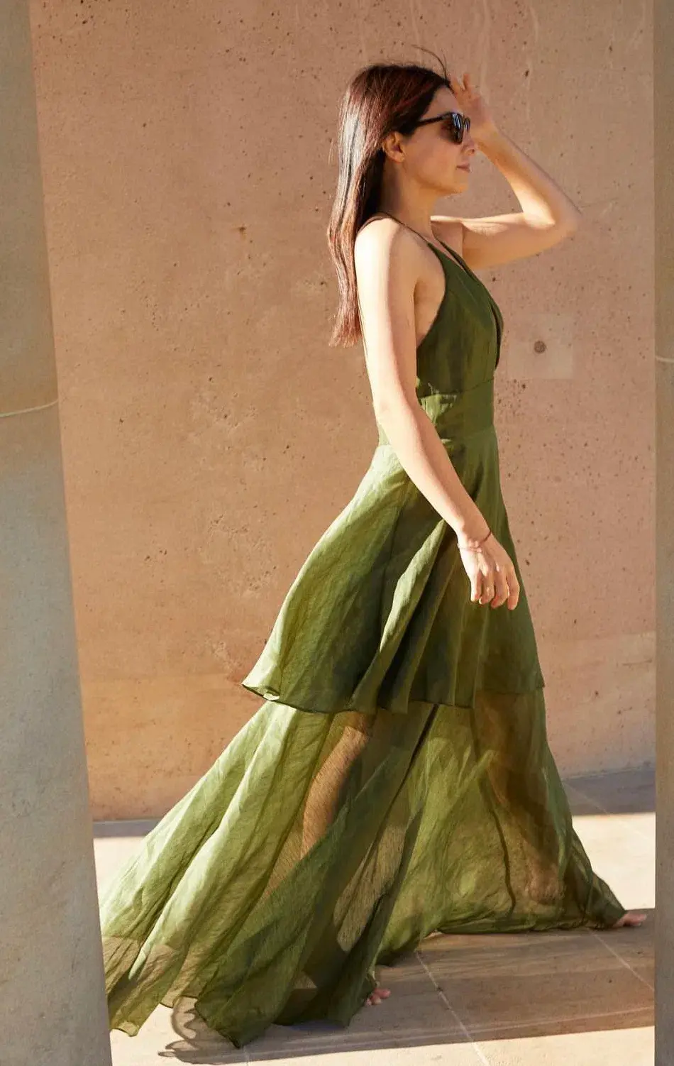 Ginger & Smart Eminence Gown Green Size 8 for rent on The Volte - main image