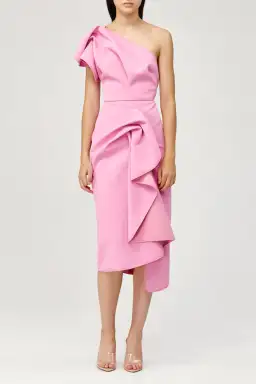 Acler Habana Bodice & Crawford Skirt Set Pink Size 8