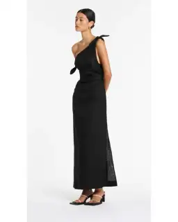Sir the Label Bettina Off Shoulder Dress Black Size AU 10 for rent on The Volte - image 3