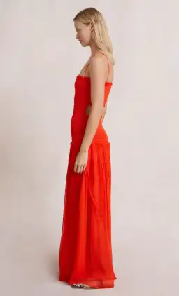 Bec & Bridge Charlotte Maxi Dress Red Size 10 for rent on The Volte - image 2