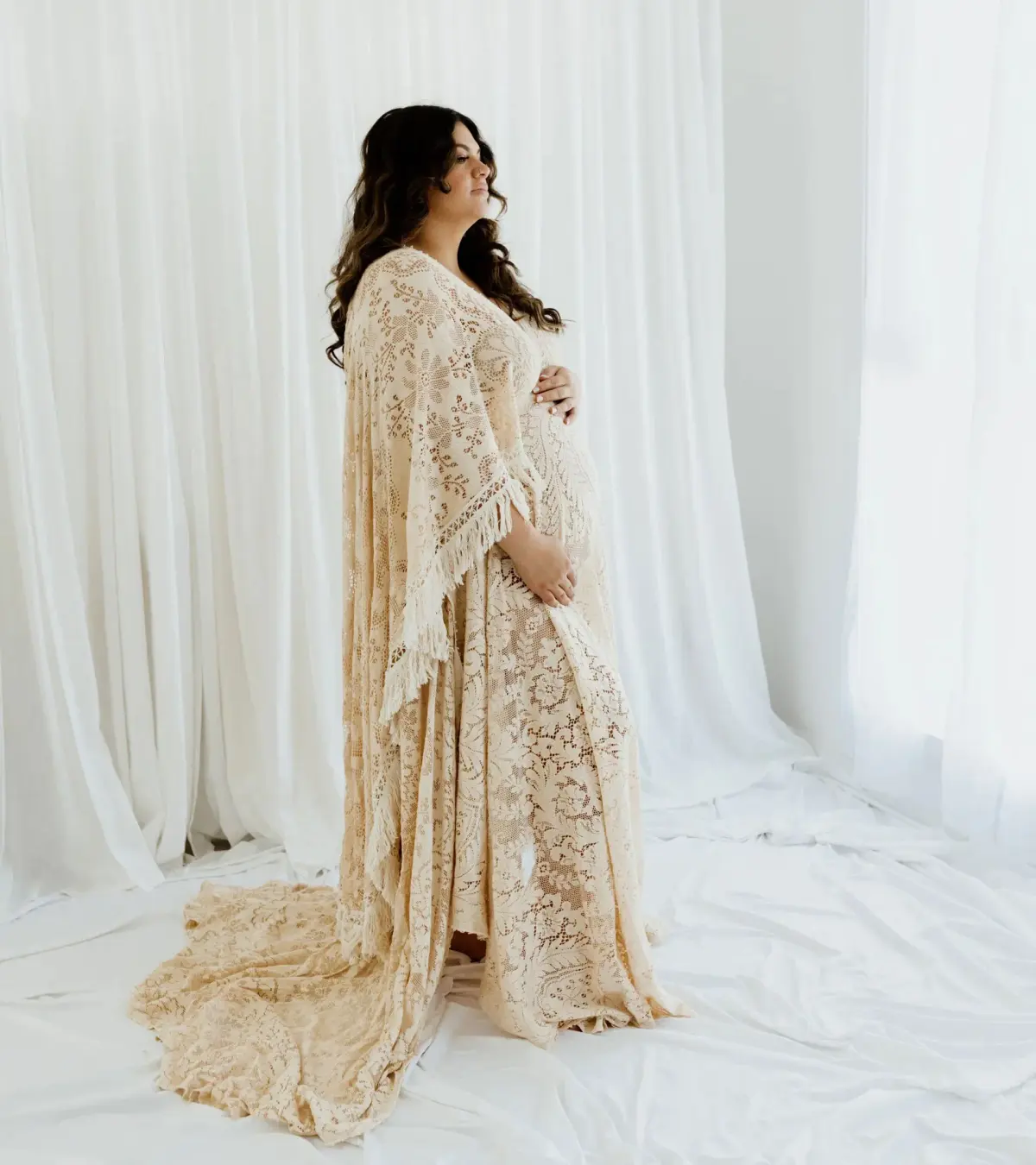 We Are Reclamation Magic Maker Gown Dark Ivory One Size - Image 8