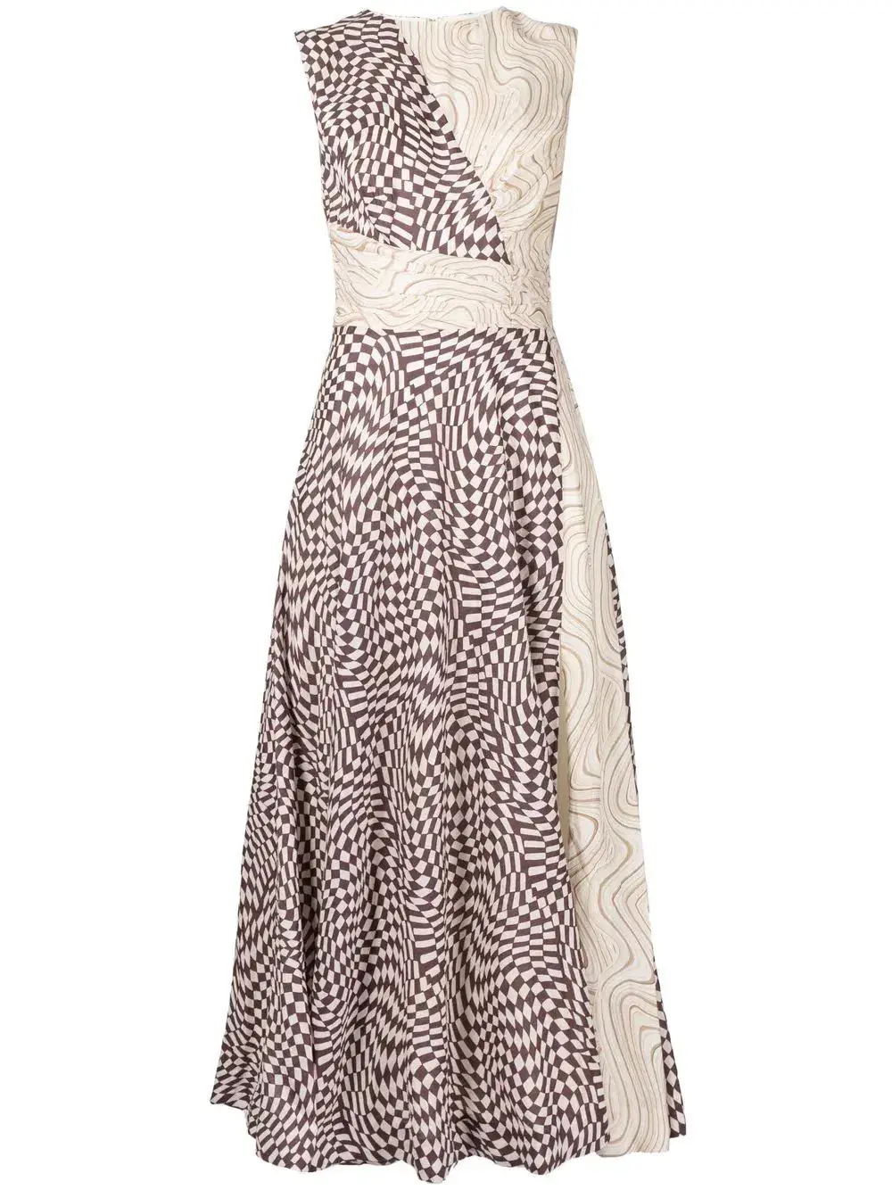 Rachel Gilbert Lola Dress Print Size 0/AU 6 - Image 3