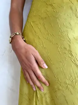 Bec & Bridge Carolina Maxi Dress in Olive Oil Size 8 for rent on The Volte - image 3