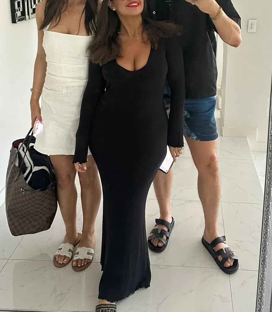 Bayse Brand Danita Maxi Dress Black Size M / 10 for rent on The Volte - main image