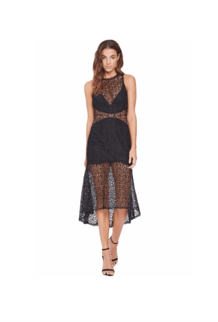Nicholas Guipure Lace Midi Dress for rent on The Volte - main image