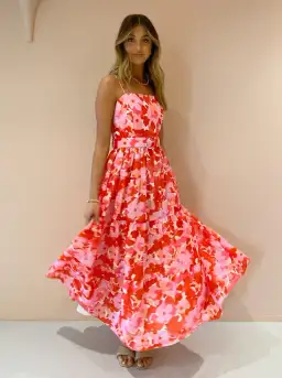 Steele Harper Dress in Camellia Size 10 for rent on The Volte - image 3