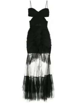 Alice McCall The Only Exception Tulle Maxi Dress Black Size 10 for rent on The Volte - image 4