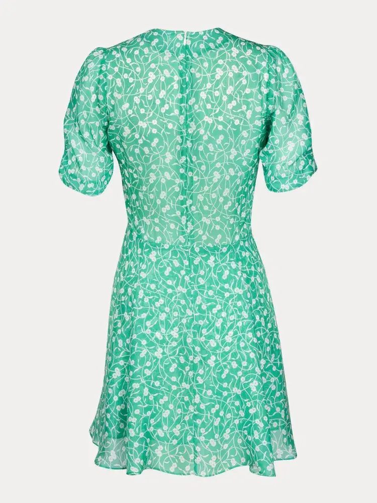 Realisation Par The Ozzie Mini Dress in Poison Ivy Size M / Au 10 for rent on The Volte - main image