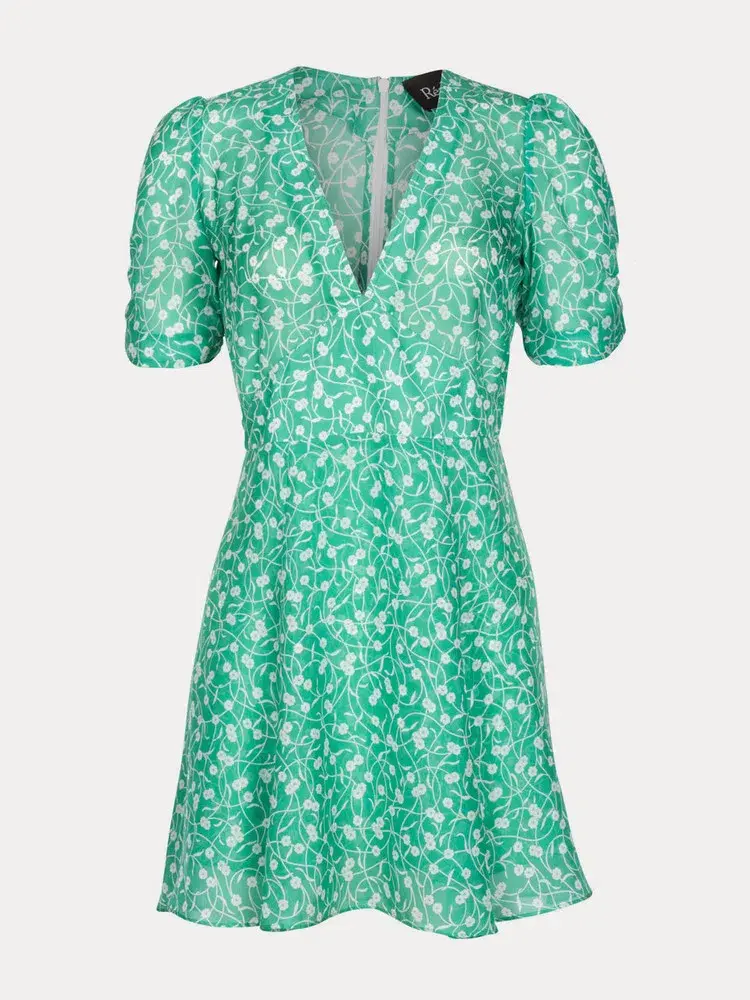 Realisation Par The Ozzie Mini Dress in Poison Ivy Size M / Au 10 for rent on The Volte - main image