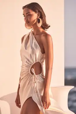 Sonya Moda Nour Maxi Dress Ocean Pearl Size 8 / S for rent on The Volte - image 2