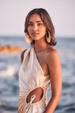 Sonya Moda Nour Maxi Dress Ocean Pearl Size 8 / S for rent on The Volte - image 8