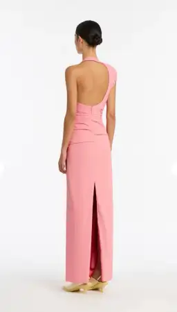 Sir The Label Giacomo Gathered Gown Pink Size AU 8 for rent on The Volte - image 3