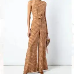 Zimmerman Espionage Silk Jumpsuit Polka Dot Size 1 / AU 10 for rent on The Volte - image 1