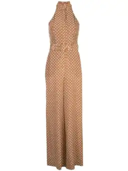 Zimmerman Espionage Silk Jumpsuit Polka Dot Size 1 / AU 10 for rent on The Volte - image 3