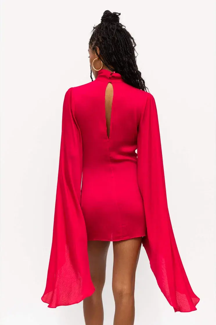 Rat & Boa Farrah Dress Pink Size AU 6 for rent on The Volte - main image