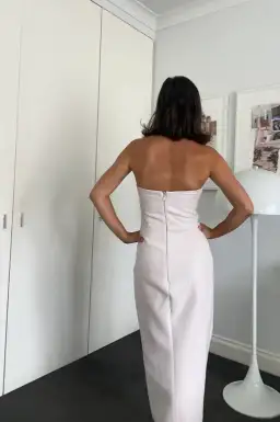 Manning Cartell Ivory Strapless Dress White Size AU 8 for rent on The Volte - image 3