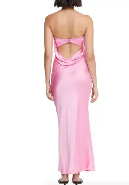 Bec & Bridge Moon Dance Strapless Dress Pink Size AU 8 for rent on The Volte - image 2
