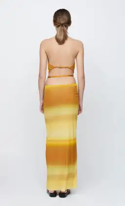 Bec & Bridge Amara Top and Skirt Set Golden Ombre Size 8 for rent on The Volte - image 2