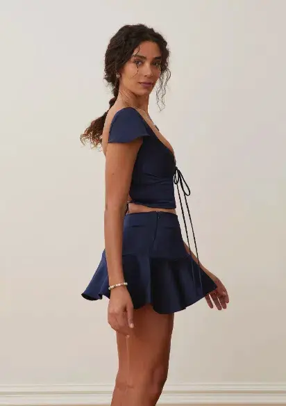 Arcina Ori Ariarne Set Navy Size XS / AU 6 for rent on The Volte - main image
