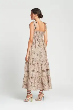 Sir The Label Stella Tiered Maxi Dress Print Size 1 / Au 8 for rent on The Volte - image 5