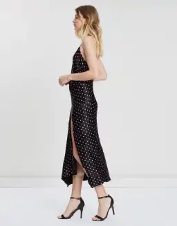 Bec & Bridge Kylie Midi Dress Black Size AU 6 for rent on The Volte - image 3