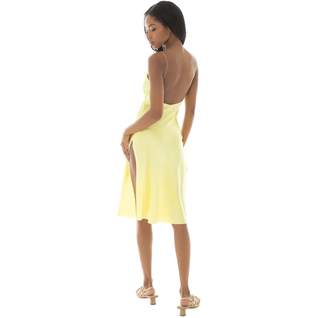 Are You Am I Nique Dress Yellow Size AU 6 for rent on The Volte - main image