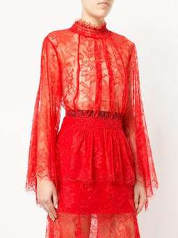 Alice McCall Red Love Myself Top & Skirt size 8