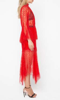 Alice McCall Red Love Myself Top & Skirt size 8