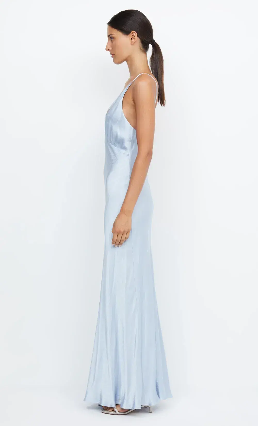 Bec & Bridge Moon Dance V Maxi Dress Blue Size 8 / S for rent on The Volte - main image