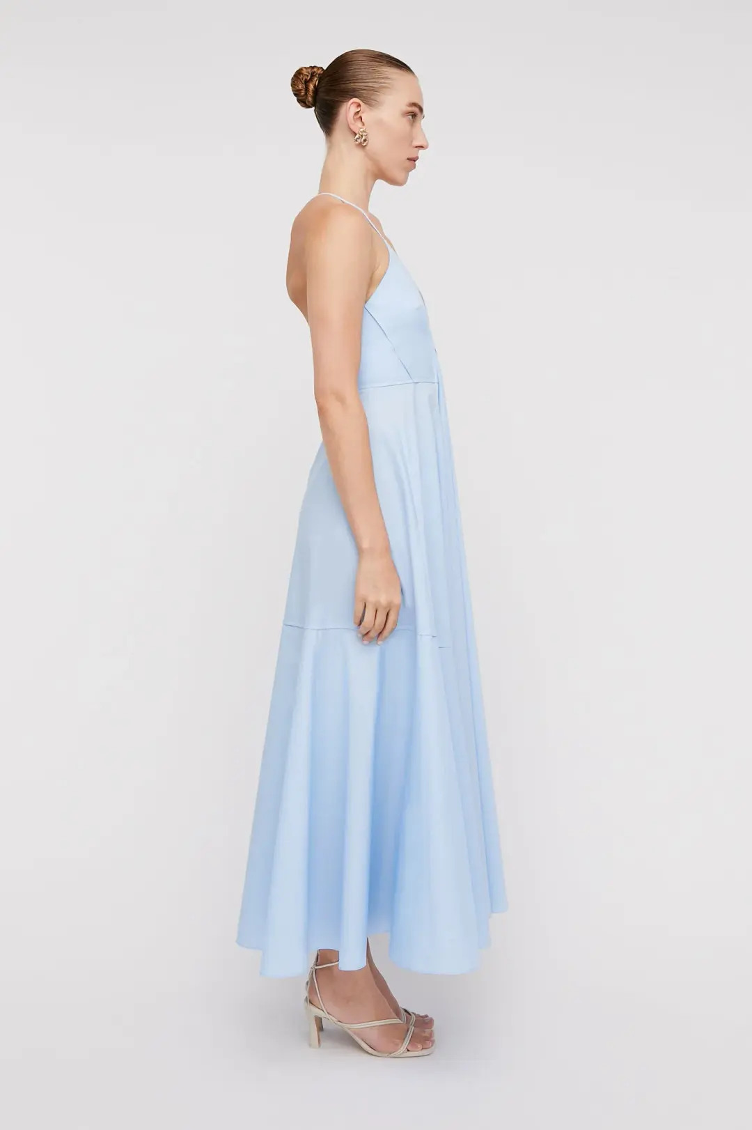 Scanlan Theodore Parachute Strappy Dress Blue Size 6 / XS for rent on The Volte - main image