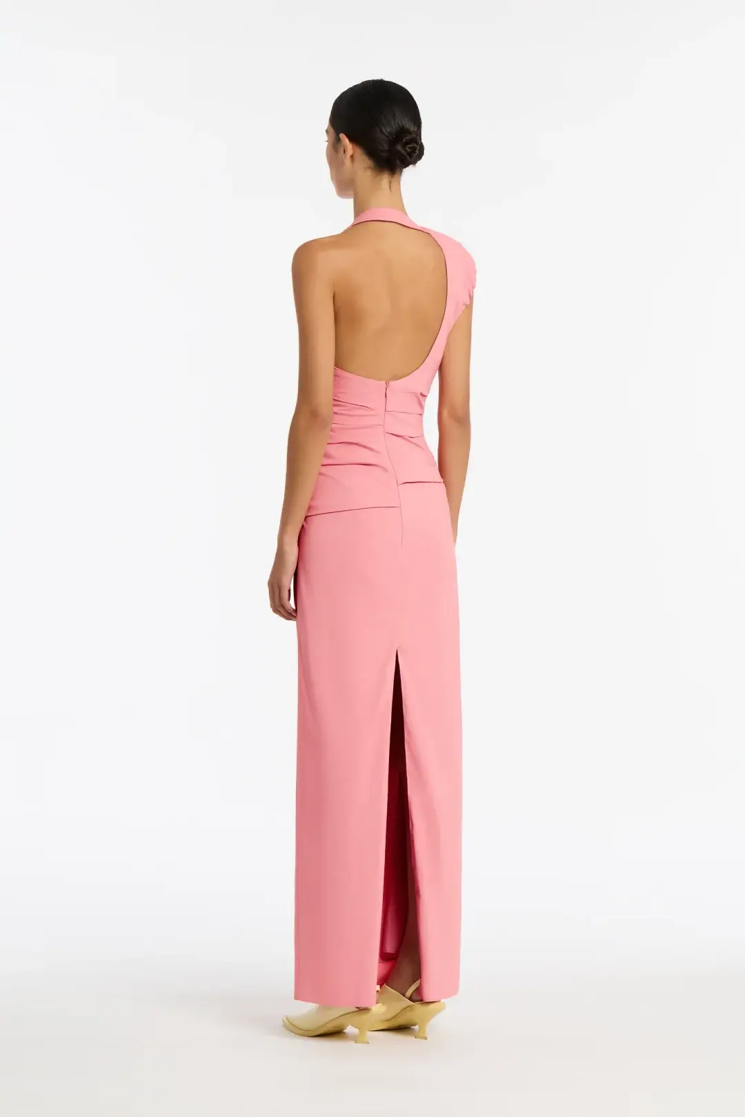 Sir the Label Giacomo Gathered Gown Pink Size 10 for rent on The Volte - main image