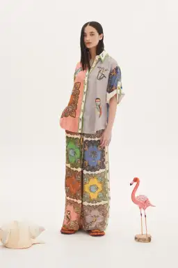 Alemais Trippy Troppo Shirt And Pant Set Multi Size 8