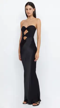 Bec & Bridge Halle Strapless Dress Black Size 10 for rent on The Volte - image 2