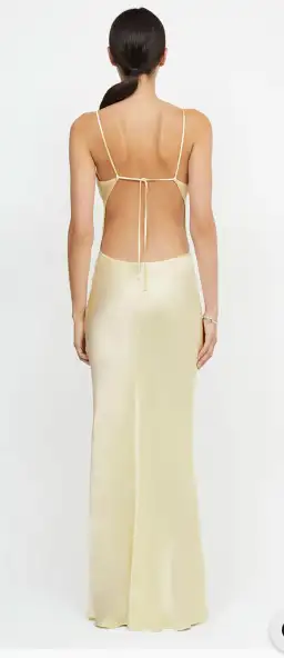 Bec & Bridge Cedar City Maxi Dress in Ice Yellow Size AU 8 for rent on The Volte - image 2