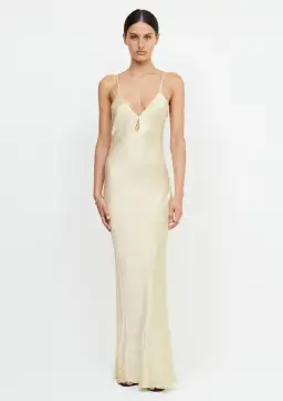 Bec & Bridge Cedar City Maxi Dress in Ice Yellow Size AU 8 for rent on The Volte - image 1