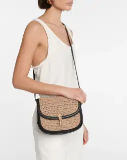 Saint Laurent Kaia Bag Raffa Cream