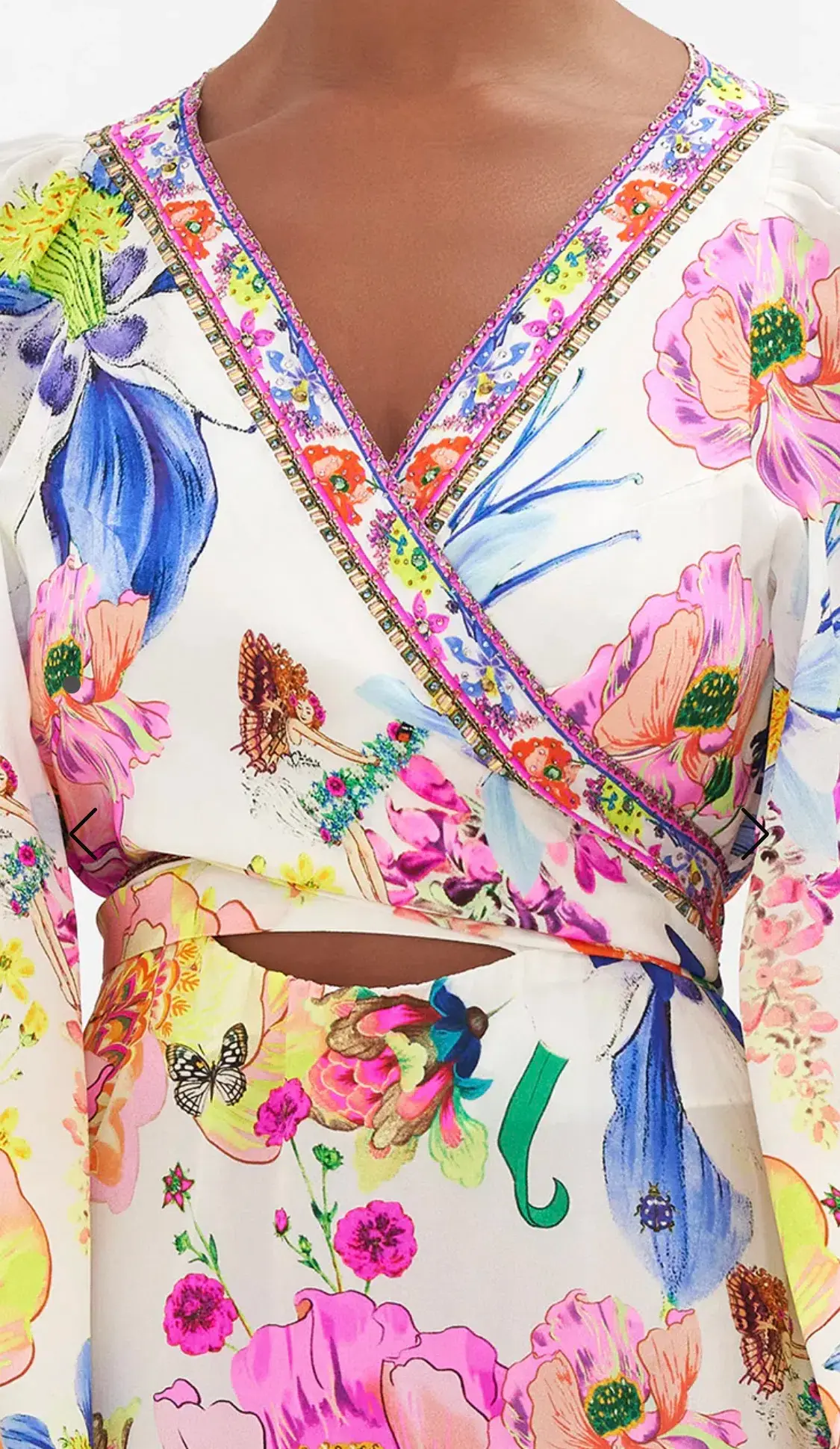 Camilla Wrap Tie Dress Fairy Gang Size 8  - Image 2