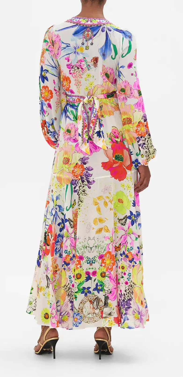 Camilla Wrap Tie Dress Fairy Gang Size 8  - Image 3