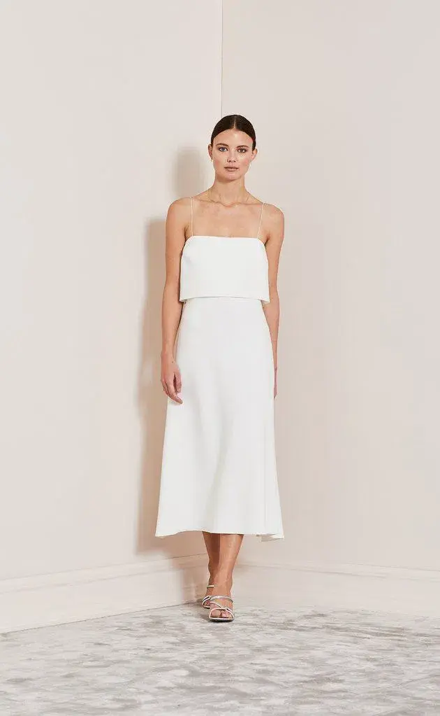 Bec & Bridge Forever Young Dress Ivory Size 8 for rent on The Volte - main image