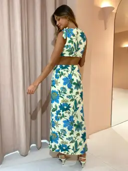 Sir the Label Alexandre Knot Dress in Marguerite Print Size 10 for rent on The Volte - image 11