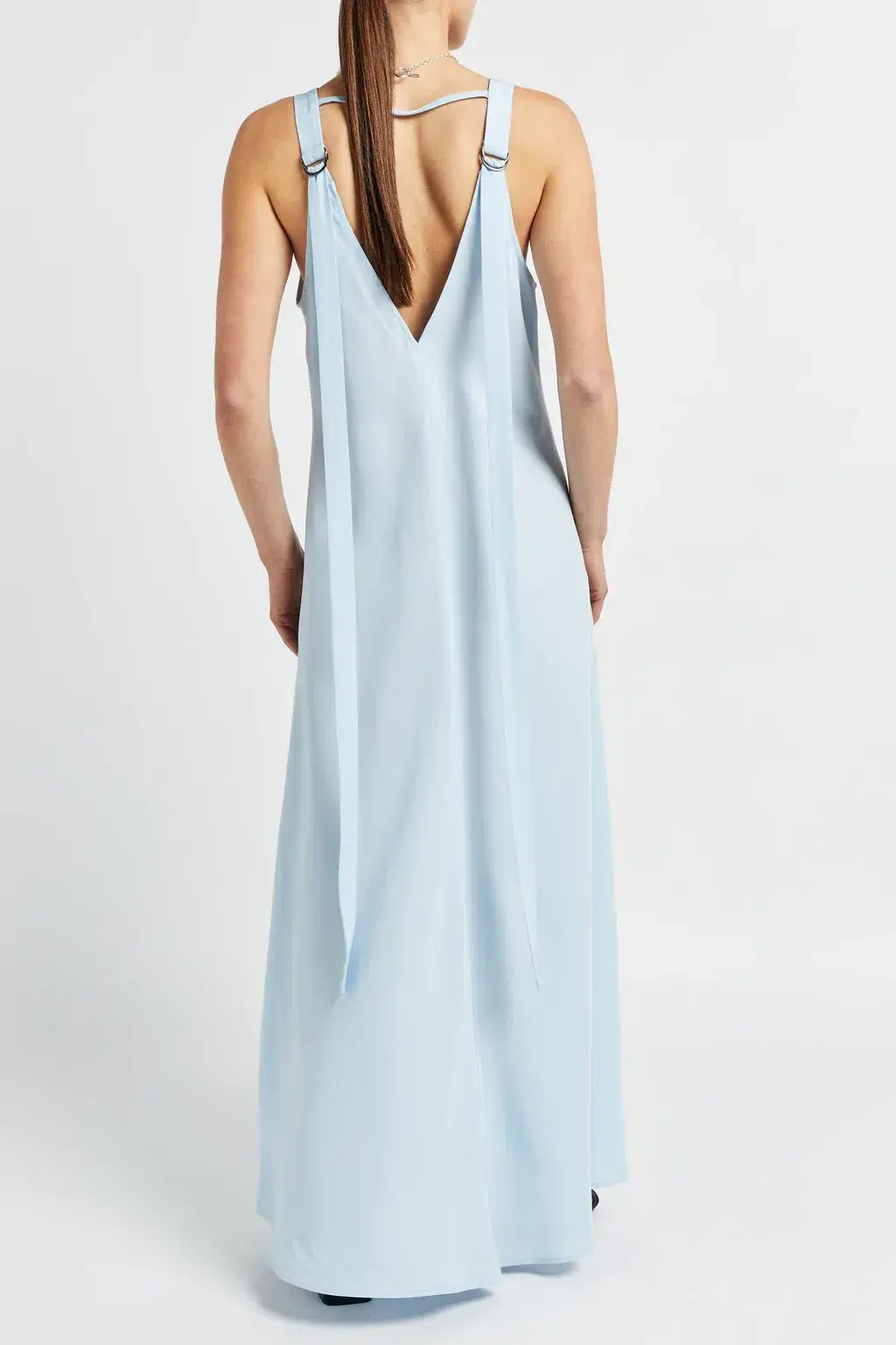 Lee Mathews Didion Dress in Blue Size 1/ AU 8 for rent on The Volte - main image