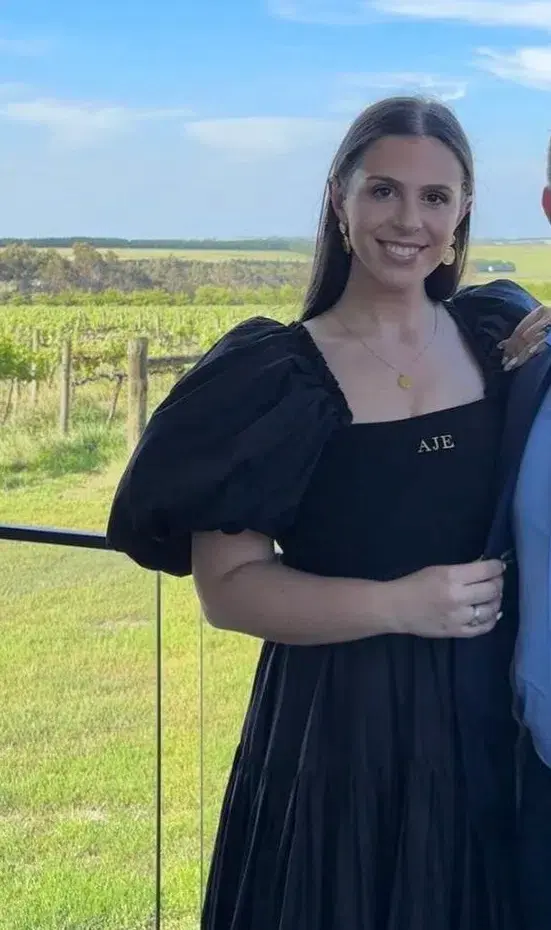 Aje Casa Puff Sleeve Midi Dress Black Size 10 for rent on The Volte - main image