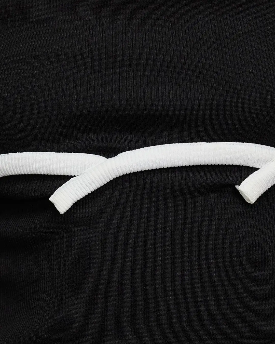 Christopher Esber Wave Bind Split Tank Dress Black Size AU 6 for rent on The Volte - main image