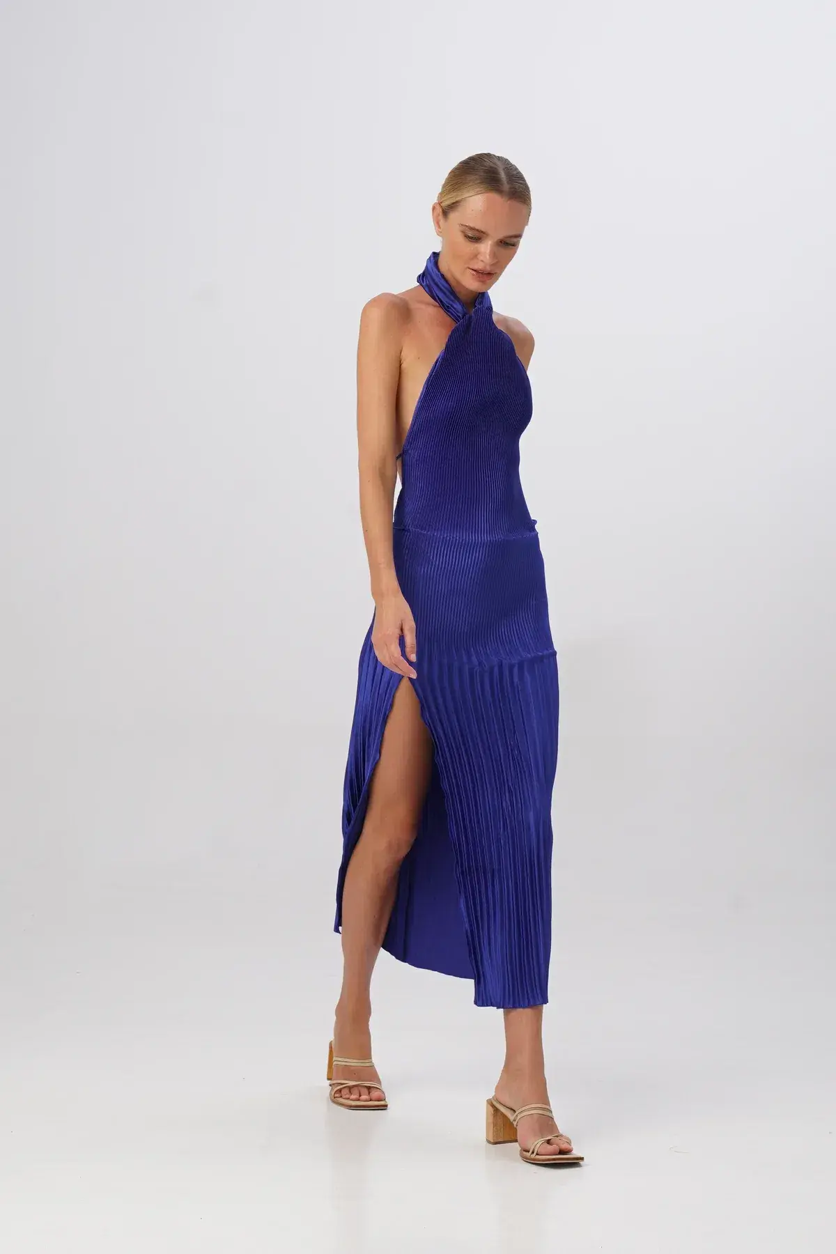 L'Idee Klum Gown Royal Blue Size AU 8 - Image 2