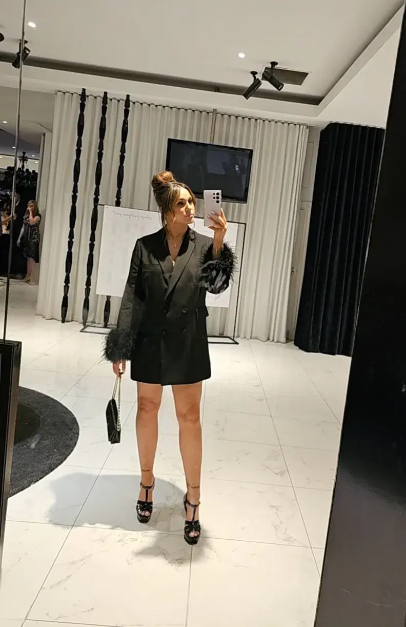 Rachel Gilbert Lincoln Mini Dress Black Size S / Au 8-12 for rent on The Volte - main image