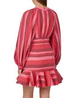 Acler Ellen Mini Dress Pink Size 6 for rent on The Volte - image 3