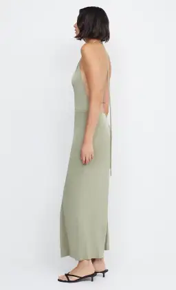 Bec & Bridge Ariel Halter Maxi Dress Green Size 8 for rent on The Volte - image 2